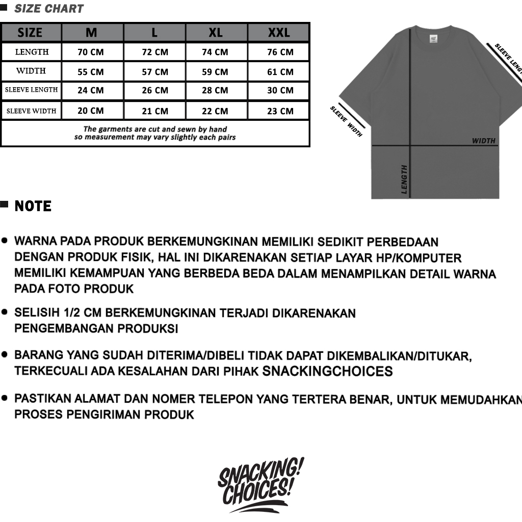 T-shirt | Oversize | Vinci | White | Snackingchoices