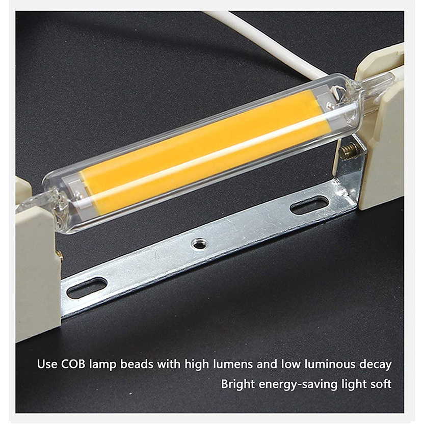 Lampu LED COB R7S Halogen Glass Tube 118 mm 15 W - JS118 - Transparent