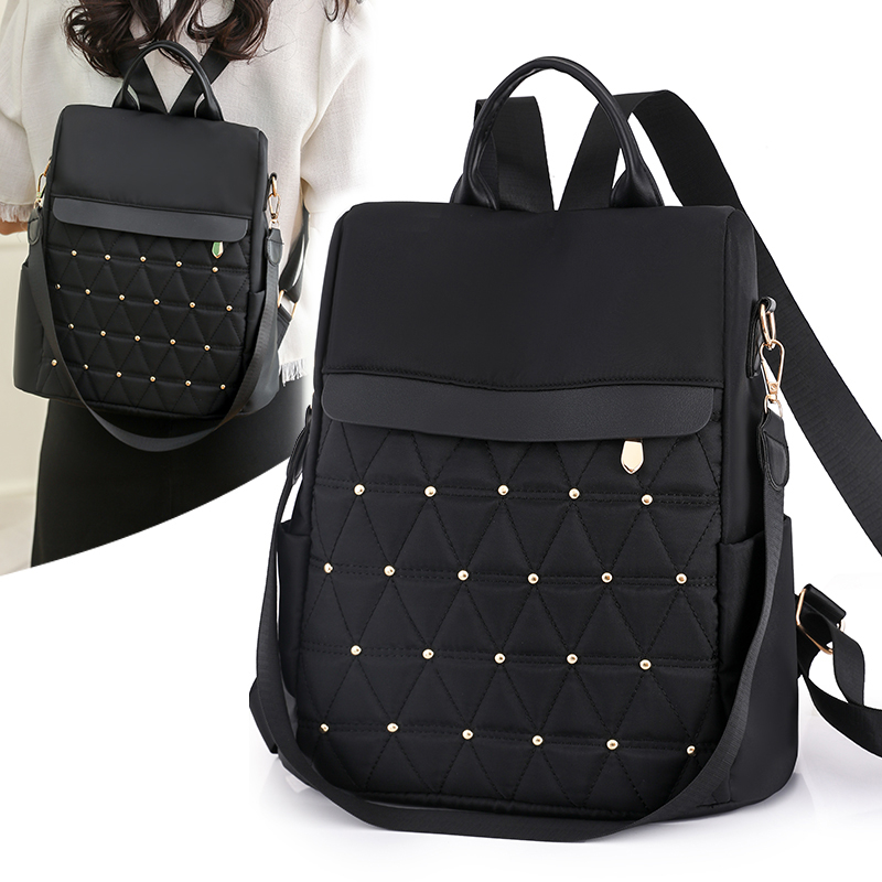 Ransel Wanita fashion impor Multifungsi Tas Selempang  Bahu sling shoulder bag Nylon Cloth backpack beg belakang perempuan galas women  bag Women's Bags Ladies tas 316