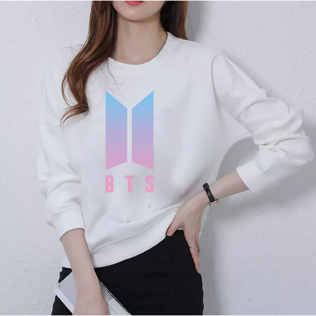 FASHION COOLS - ( BISA COD ) BAJU ATASAN TRENDY BTS GIRL TERBARU-BAJU DISTRO CEWEK KEREN LENGAN PANJANG MASA KINI DAN TERLARIS