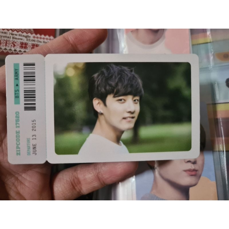 BTS - Jungkook ticket pc (2nd muster 17520)