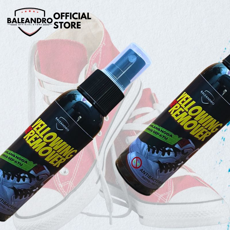 Yellowing Remover, Pembersih Noda Kuning Sepatu uk 100mL