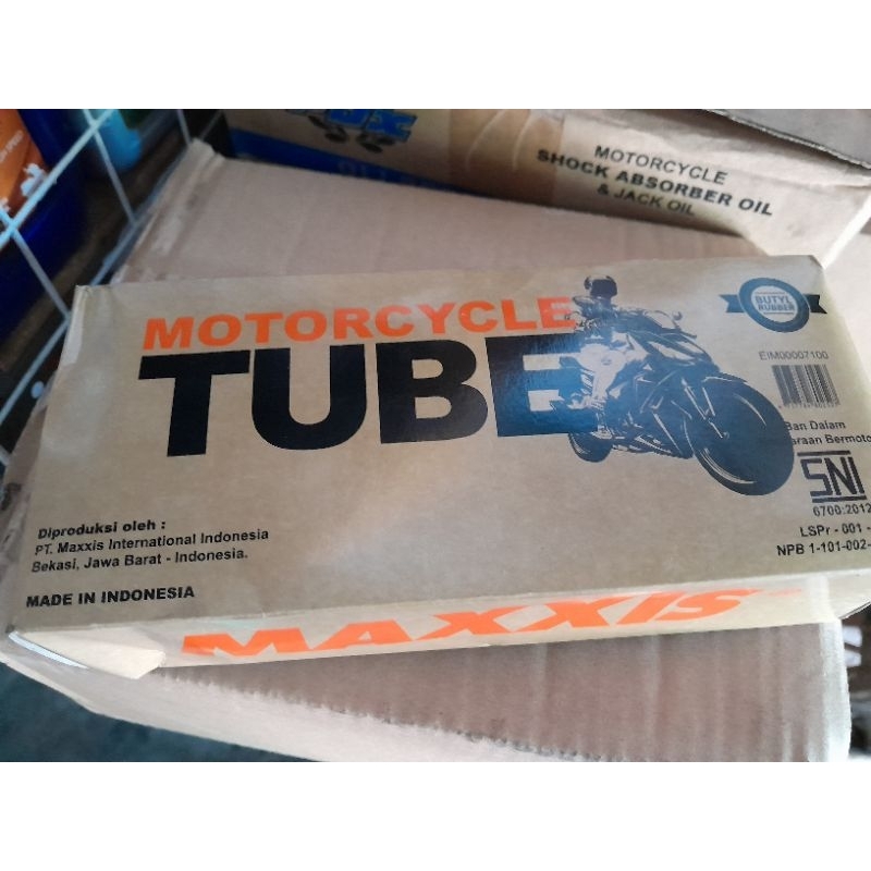 BAN DALAM PRODUK MAXXIS 2.50 / 2.75-14 , 17  | 70/90-17 80/90-17 (14) ORIGINAL