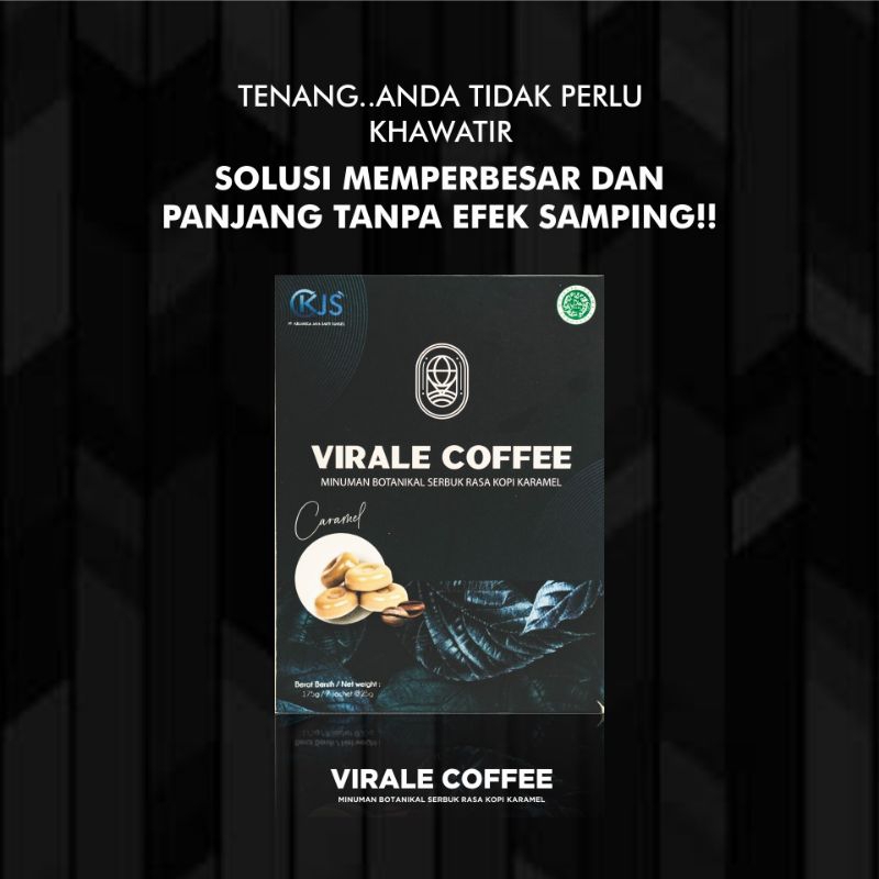 Virale Coffee Original Kopi Stamina Pria Dewasa Tahan Lama Obat Pembesar Penis Mr P Alat Pital Pria 