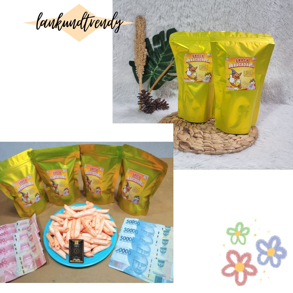 

Snack Berhadiah / Snack Abacadabra / Cemilan / Makanan Ringan / Cemilan Berhadiah Snack Vyral