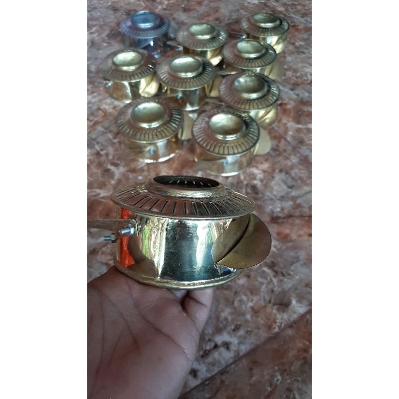 OBRAL TUNGKU GULALI TWISTER KUNINGAN | TUNGKU KEMBANG GULA | TUNGKU KUNINGAN GULA KAPAS, TUNGKU KARA