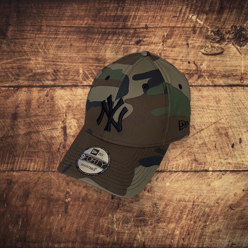 New Era 9forty Cap - New York Yankees (Green Camo) Original 100%