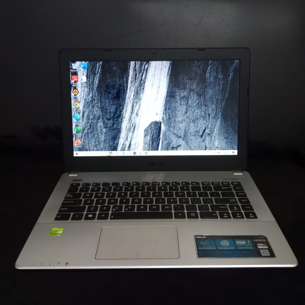Laptop Desain Asus A450L Core i5 RAM 4GB HDD 500GB Nvidia 720M 2GB 2 jutaan lancar siap pakai