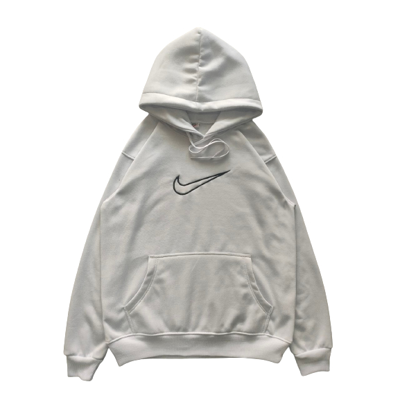Jaket Sweater Hoodie Nike Logo Bordir Lilac Premium