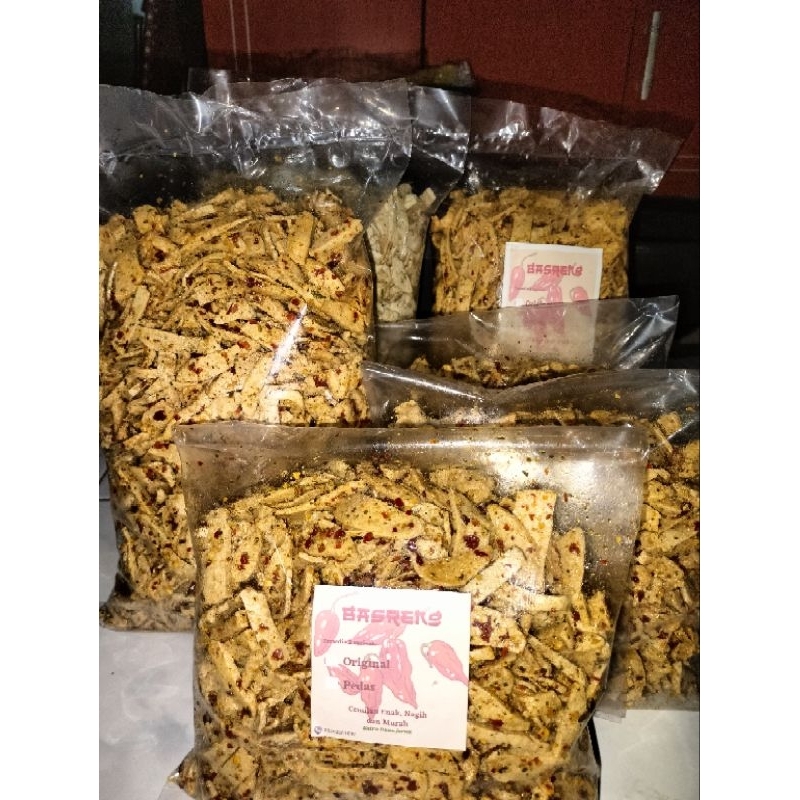 

Basreng pedas daun jeruk || 500gr