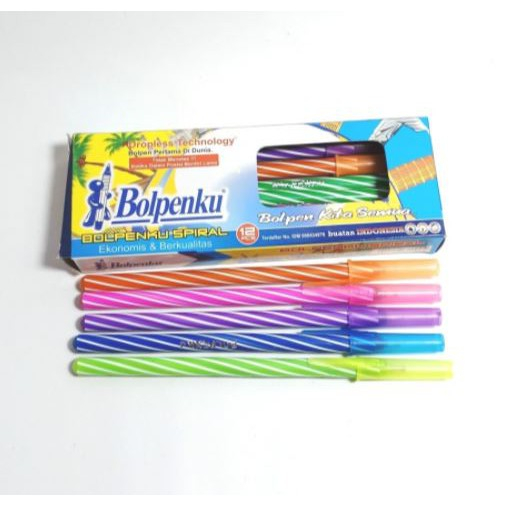

Bollpoint Bollpenku (12 Pcs ) Pulpen Bollpenku 0.07 mm
