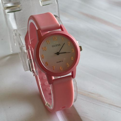 (KW) COD✅ Jam Tangan Wanita Anak Perempuan Cewek Analog Plat Gradien Pop GS-23