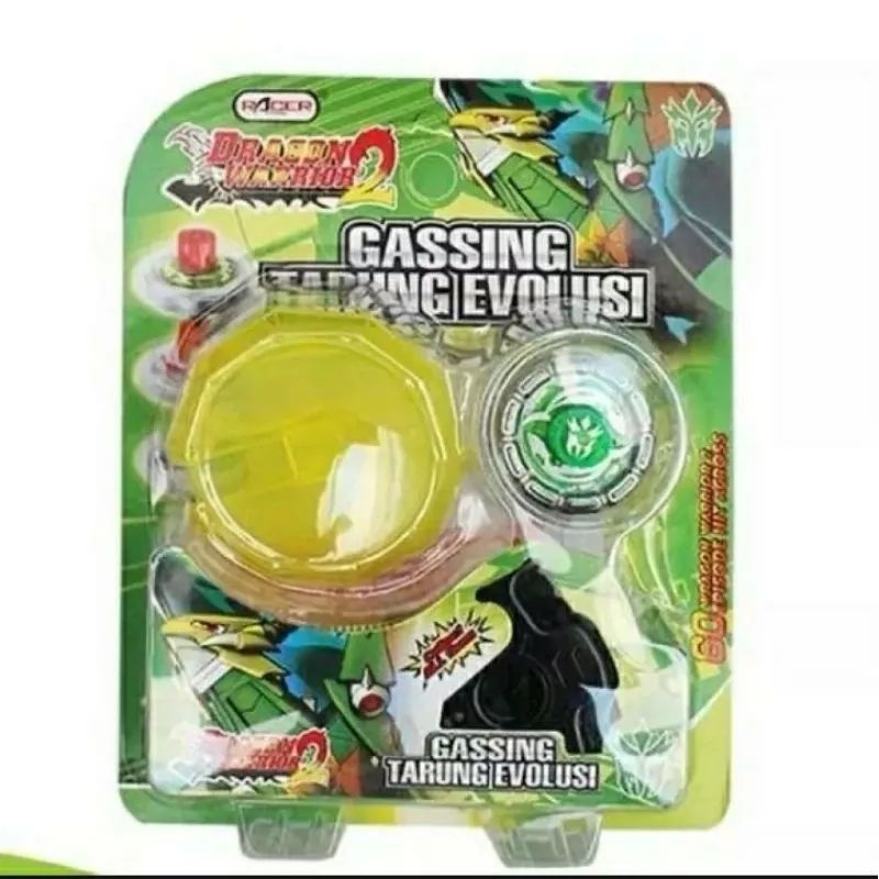 Mainan gassing evolusi dragon warrior