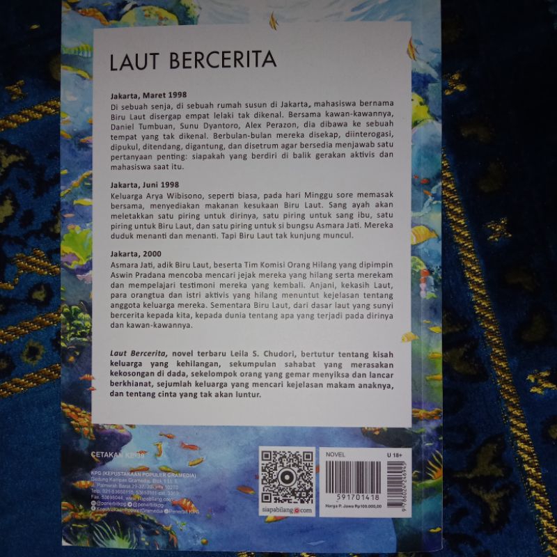 NOVEL LAUT BERCERITA