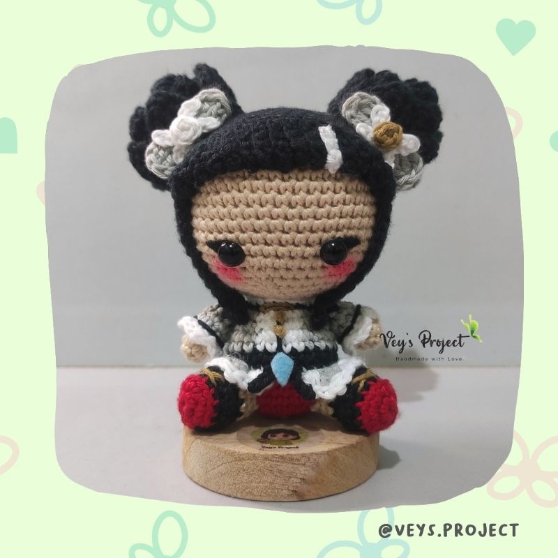 Boneka Rajut Lylia Haunted Doll Skin - Lylia ML -