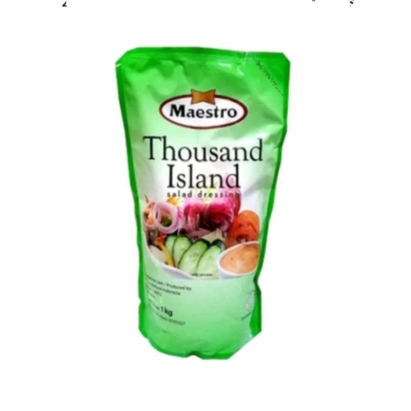 

Maestro Thousand Island Salad Dressing 1 kg