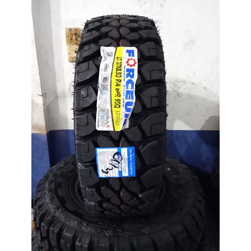 Ban Mobil Cangkul Ukuran Ring 14 | Ban Mobil L300 Merk Forceum MT08 Ukuran 27x8,5 R14