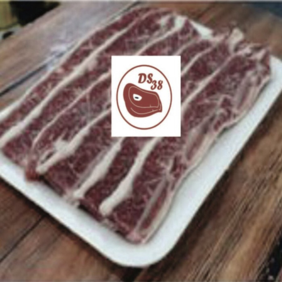 

BEEF GALBI / IGA SAPI KALBI IMPORT KOREAN BBQ @ 200GR