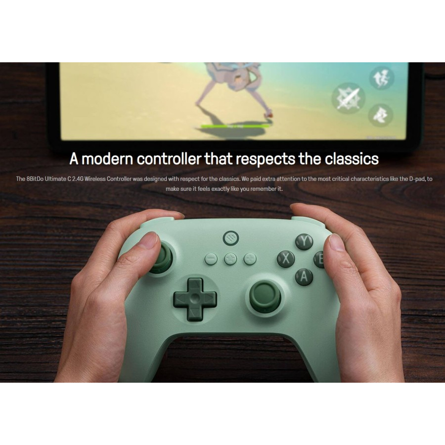 8Bitdo Ultimate C 2.4G Wireless Gaming Controller Gamepad PC Windows Android