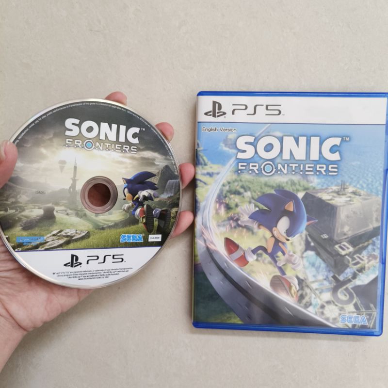 PS5 Sonic Frontiers Frontier BD Kaset Preloved