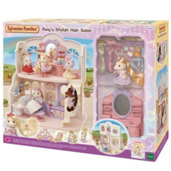 

Promo Mainan Boneka Sylvanian Families Pony's Stylish Hair Salon Murah