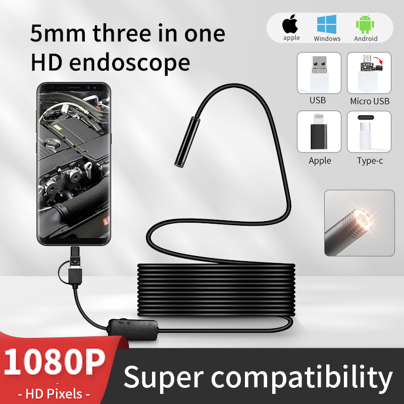 KAMERA ENDOSKOPI 1080P HD MICRO USB INDUSTRI CAMERA ENDOSCOPE MICRO USB KAMERA HD ENDOSKOPI KAMERA E