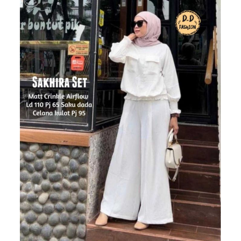 SAKHIRA  SET BAJU WANITA TERBARU BY DnD