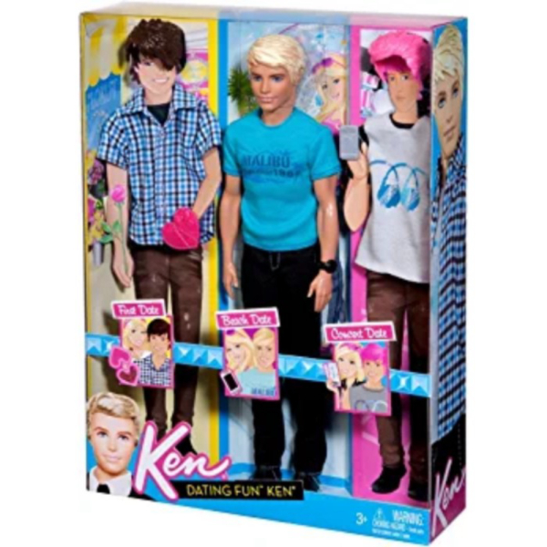 

Dijual Boneka Barbie Ken Dating Fun 1 Doll Plus 3 Baju dan Aksesoris Berkualitas