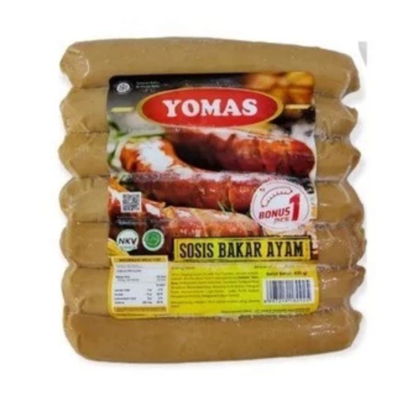 

Yomas Sosis Ayam Bakar Jumbo 7s 500gr