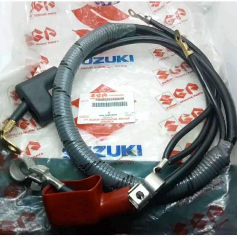 KABEL KEPALA AKI ECCU 1 SET SUB HERNES SUZUKI FUTURA CARRY AVP INJEKSI