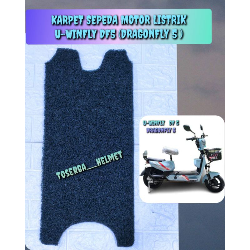 Karpet Sepeda Motor Listrik U-WINFLY DF5 u-winfly Dragonfly 5