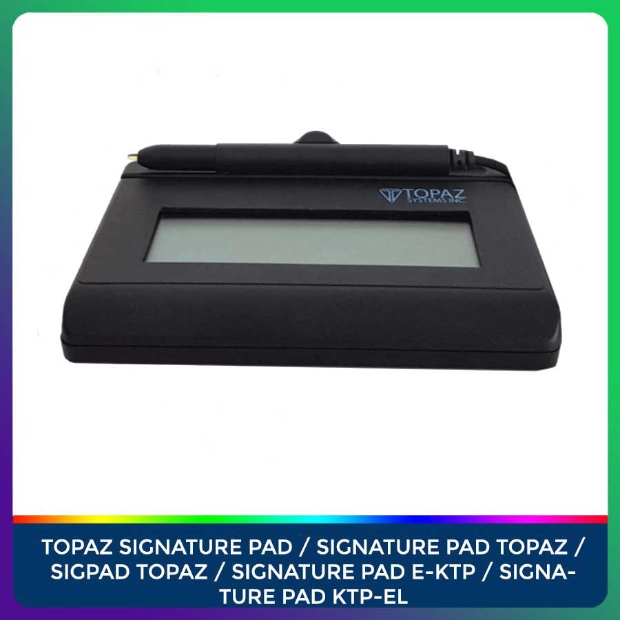 TOPAZ SIGNATURE PAD / SIGNATURE PAD E-KTP / SIGNATURE PAD KTP-EL BEKAS