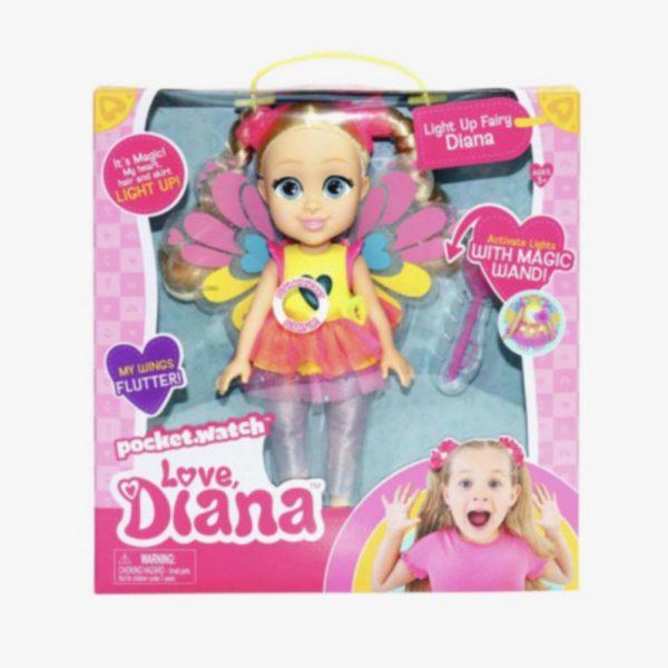 

Promo Mainan Boneka Love Diana Light Up Fairy Diana Doll Wiht Magic Wand Murah