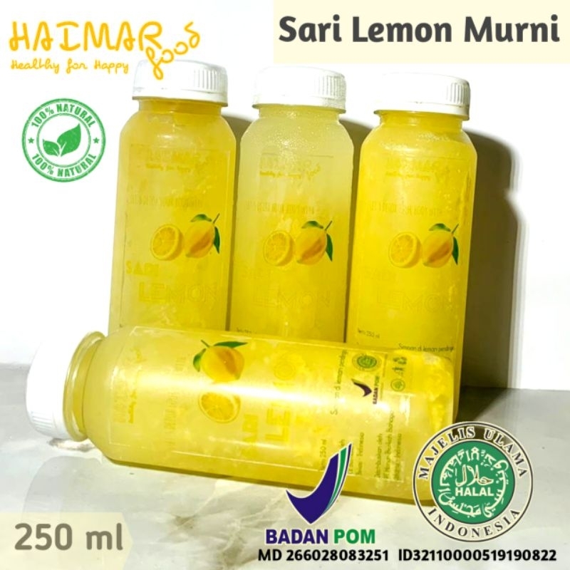 

Sari Lemon Murni Asli 250 ml - HAIMAR food