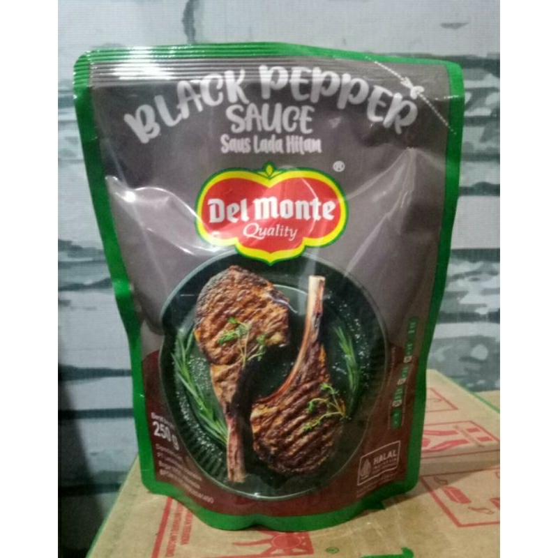 

Delmonte Black Pepper sauce 250gr