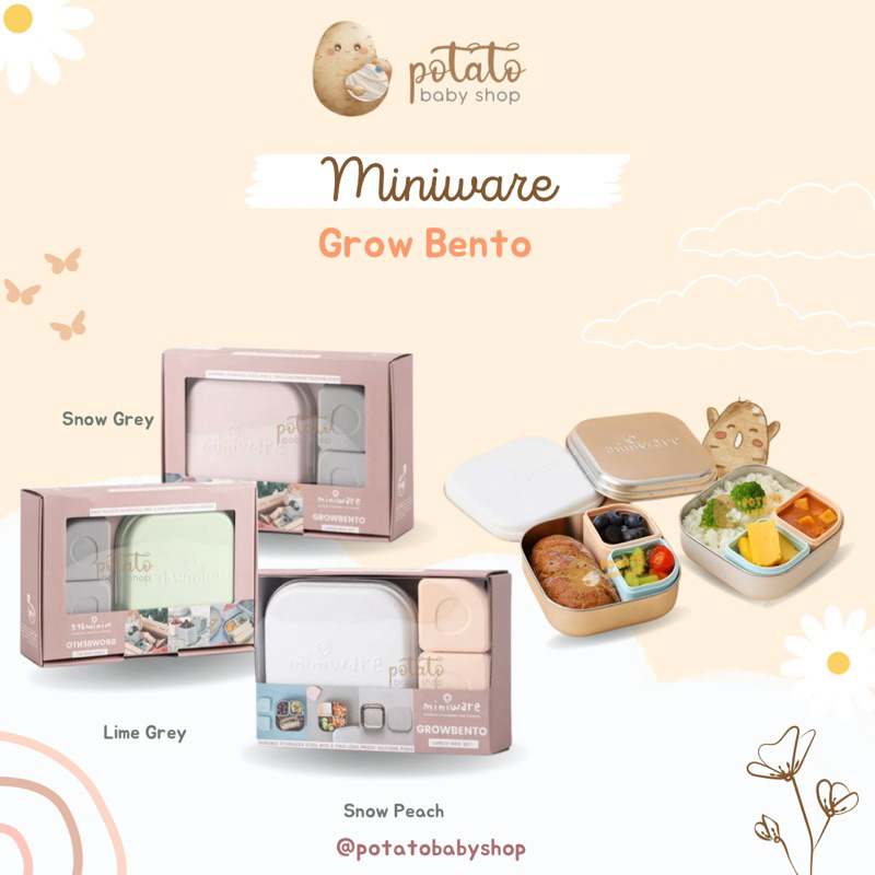 Miniware Growbento Lunch Box Set - Bento Box