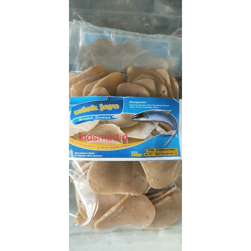 

KRUPUK BANDENG SELOK JAYA nett 250 gr