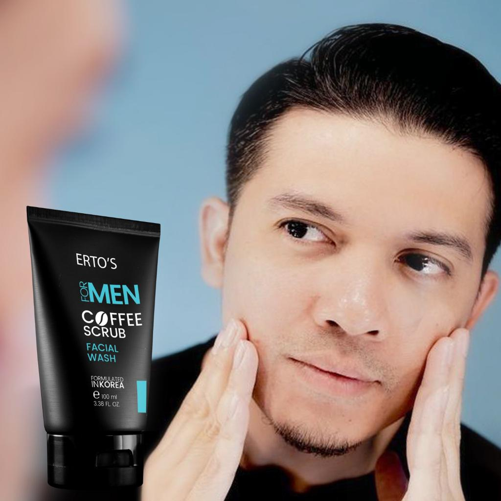 Ertos  Coffe Scrub Facial Wash For Men