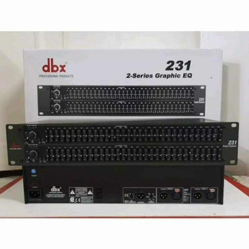 Equalizer DBX 231 2 - Series Graphic EQ