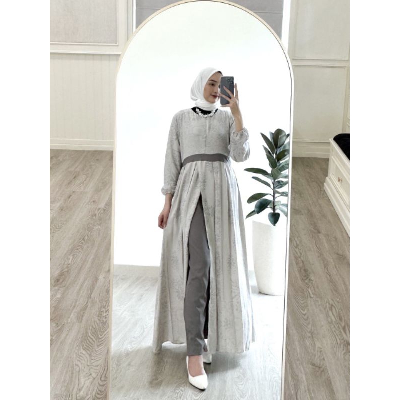 MARABEL ONE SET - Trend fashion pakaian hijabers muslim wanita syari terbaru  hijab cantik kekinian 