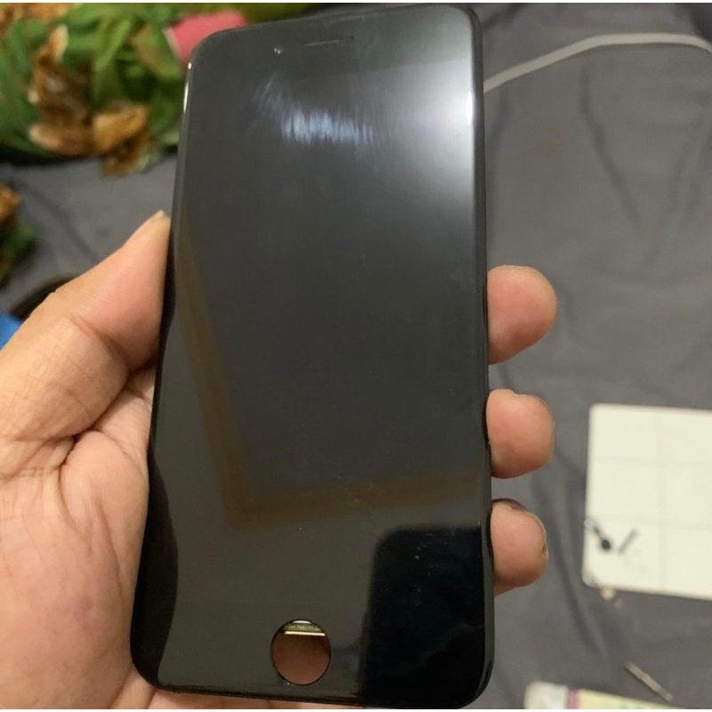 LCD iPhone 8 plus 8+ 8plus hitam black dan putih white for space gray grey red product silver gold s