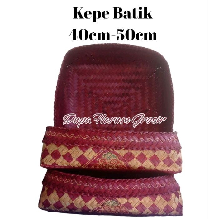 Kepe Batik Ukuran 40cm - 50cm