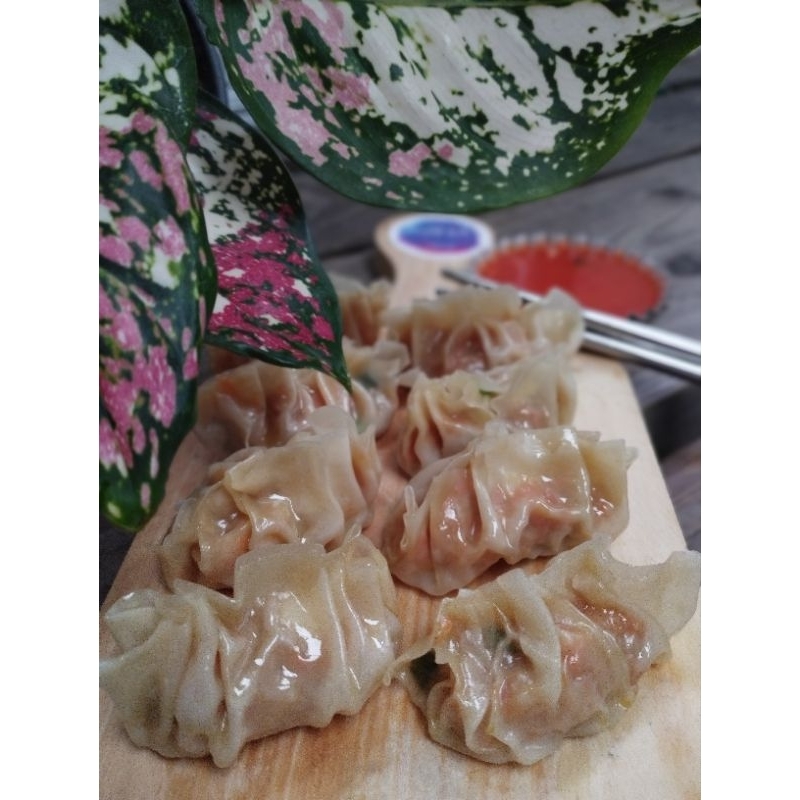 

cheezy gyoza ayam kukus