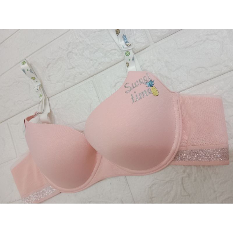 BH BUSA ADA KAWAT TALI CANTIK KAIT 3 SUPER LEMBUT (BH NENAS)