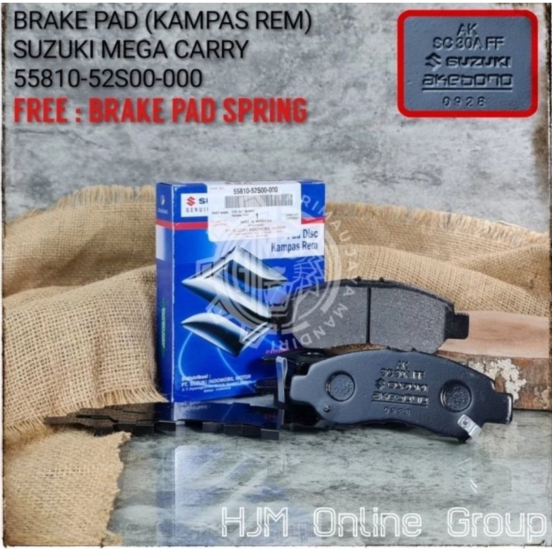 BRAKE PAD - KAMPAS REM DEPAN NEW MEGA CARRY 2019-2022