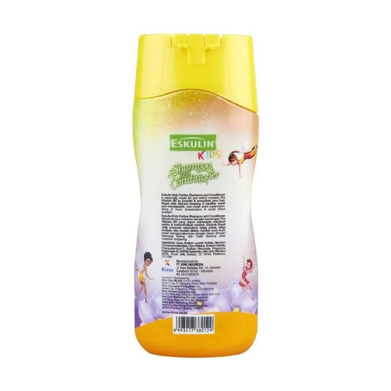 Eskulin Kids Tinkerbell Shampoo &amp; Conditioner Royal Jelly 100mL