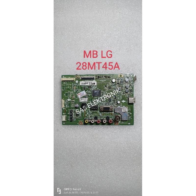 MB MOTHERBOARD MAINBOARD MESIN TV LED LG 28 INCH 28MT45A 28MT45 A