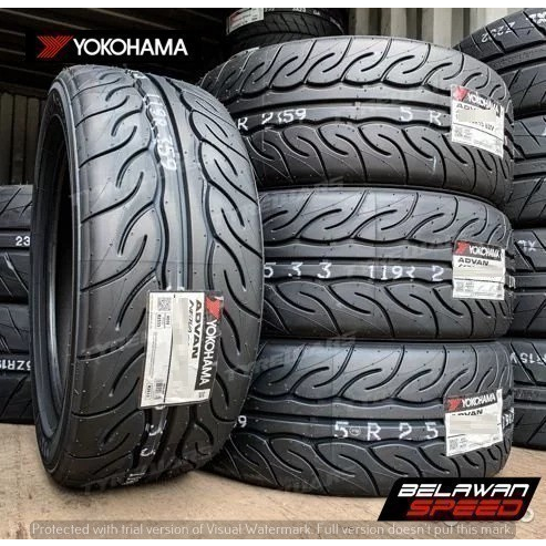 BAN MOBIL TUBLES BAN MOBIL IMPORT MERK YOKOHAMA ADVAN NEOVA-AD08R UKURAN 195 50 RING 16