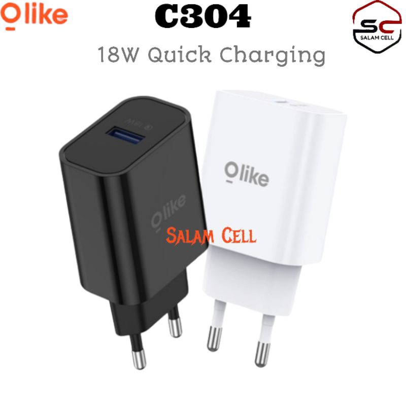 Charger 33W OLIKE C306 PD 33W Fast Charging Original Garansi Resmi