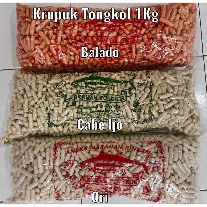 

Krupuk tongkol kemasan 1kg